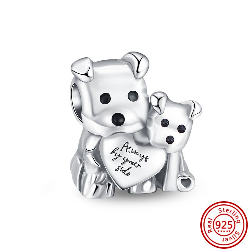 Новый 925 серебро мультфильм пчела ангел мальчик девочка держит сердце сверкающие бусины подходят оригинальный браслет-подвеска женские роскошные ювелирные изделия