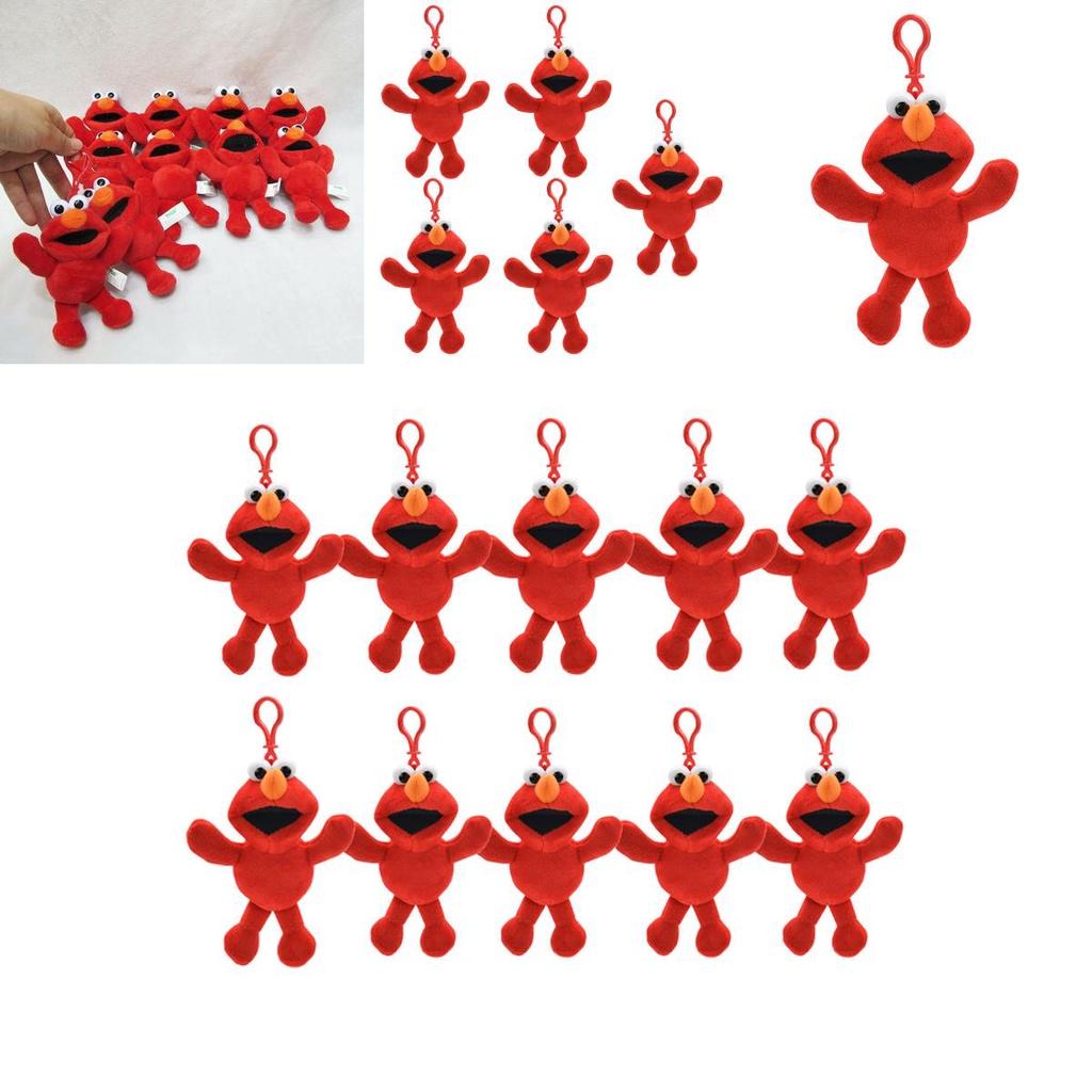 Plush Red Elmo Doll From Sesame Street Ideal Soft Stuffed Toy For Children