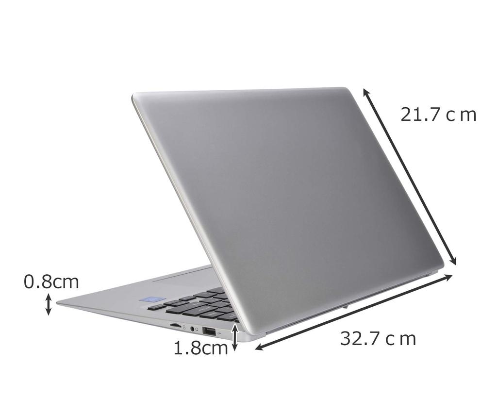 Ноутбук с Windows 11 Ultra Thin SSD дюймов GM-JAPAN Office, легкий, 128 ГБ/память 4 ГБ/веб-камера/WPS Office/Celeron/WIFI/USB3.0/HDMI/14.1