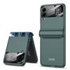Для Samsung Galaxy Z Flip 4 Магнитный шарнирный чехол с защитной пленкой для экрана All-Inculsive Противоударный матовый чехол