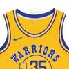 Nike Classic Edition Swingman Connected Jersey NBA SW Fan Edition Golden State Warriors Durant Yellow Socks Yellow Men's AJ3878-729