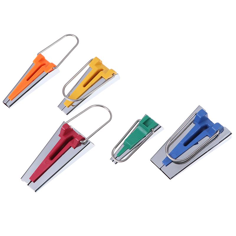 5 Size Fabric Bias Tape Maker Tool Sewing Quilting 6Mm 9Mm 12Mm 18Mm 25Mm Set