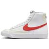 Кроссовки Blazer Mid 77 GS White Picante Red для детей Кокосовое молоко DA4086-110