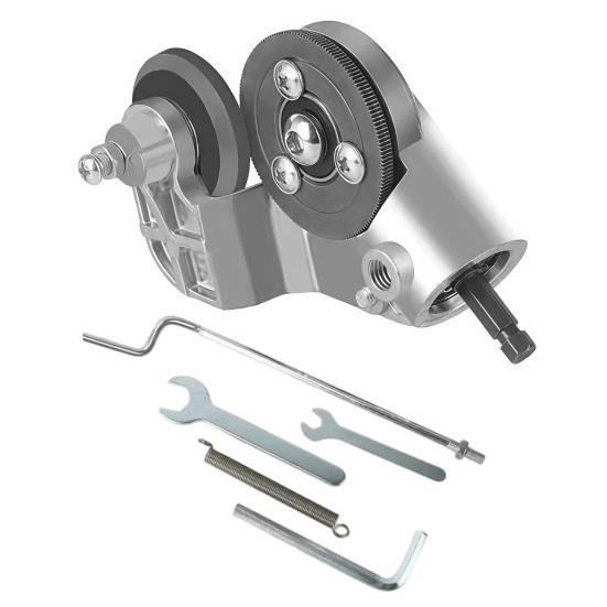 1/2 Наборы Инструмент для резки листового металла, высечной инструмент для дрели, DIY Проект, Ремонт дома, Прочный Резак по листовому железу, стали, меди, алюминия, Насадка на электрическую дрель