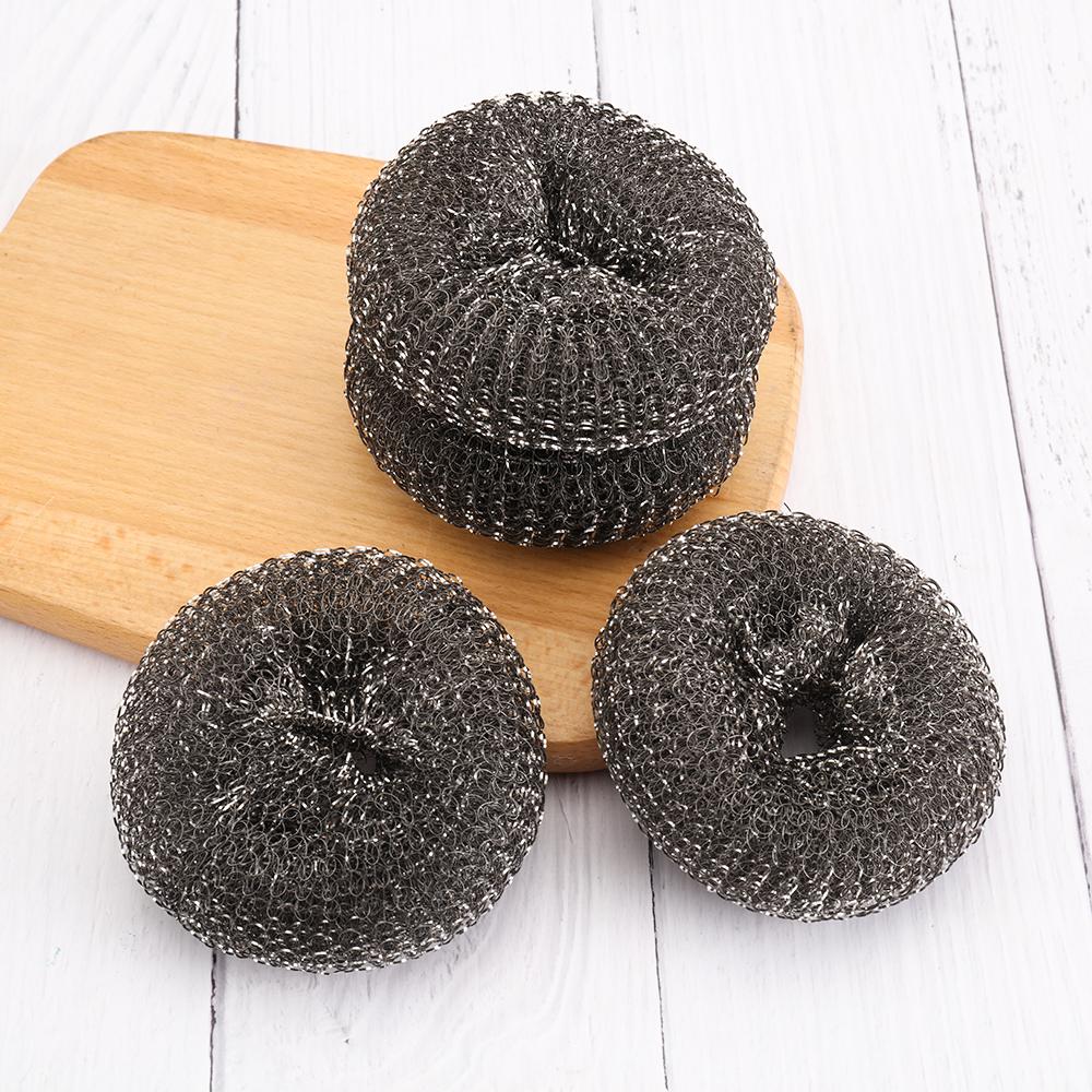 Ball Cleaning Kitchen Brush Cleaner Automatic Liquid Adding Soap Dispensing Palm Brush Push-type
