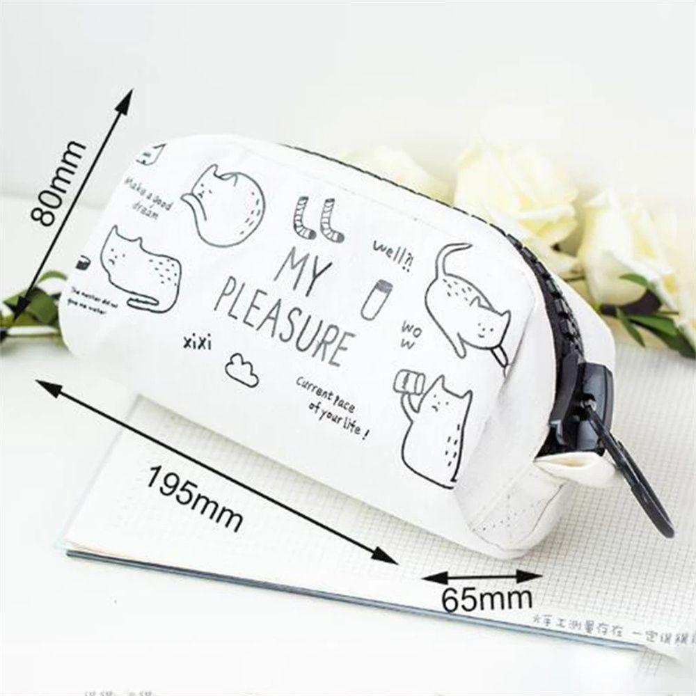 Подарки для мальчиков и девочек с изображением животных, собак, мультфильмов, студентов, пенал для канцелярских принадлежностей, сумка для ручек, пенал для карандашей