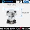 FENRIR Мотоциклетный болт с быстросъемным сиденьем, винт из нержавеющей стали 304, подходит для Harley Davidson 1997-2009 Street Glide Road Glide Road King Low Rider Fat