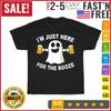 Drinking Halloween Costume Men I'm Just Here for The Booze T Shirt Men Women New