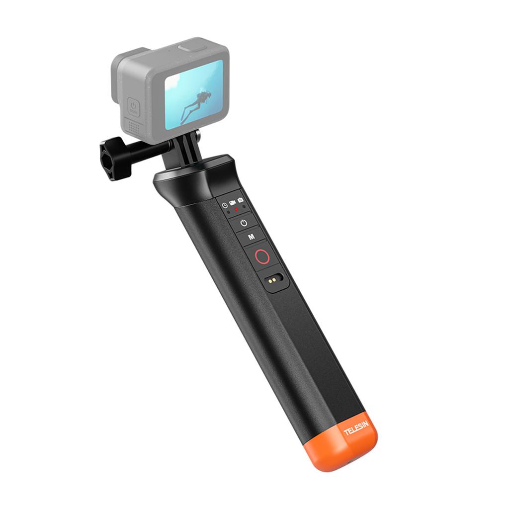 TELESIN спортивная камера плавающая ручка с дистанционным управлением затвором 15 м водонепроницаемая палка с запястьем