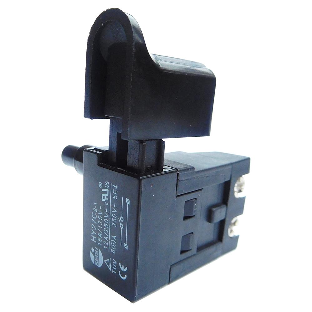 KEDU HY27C2-1 Электрический кнопочный выключатель с замком на курке для циркулярной пилы Cutter Hammer