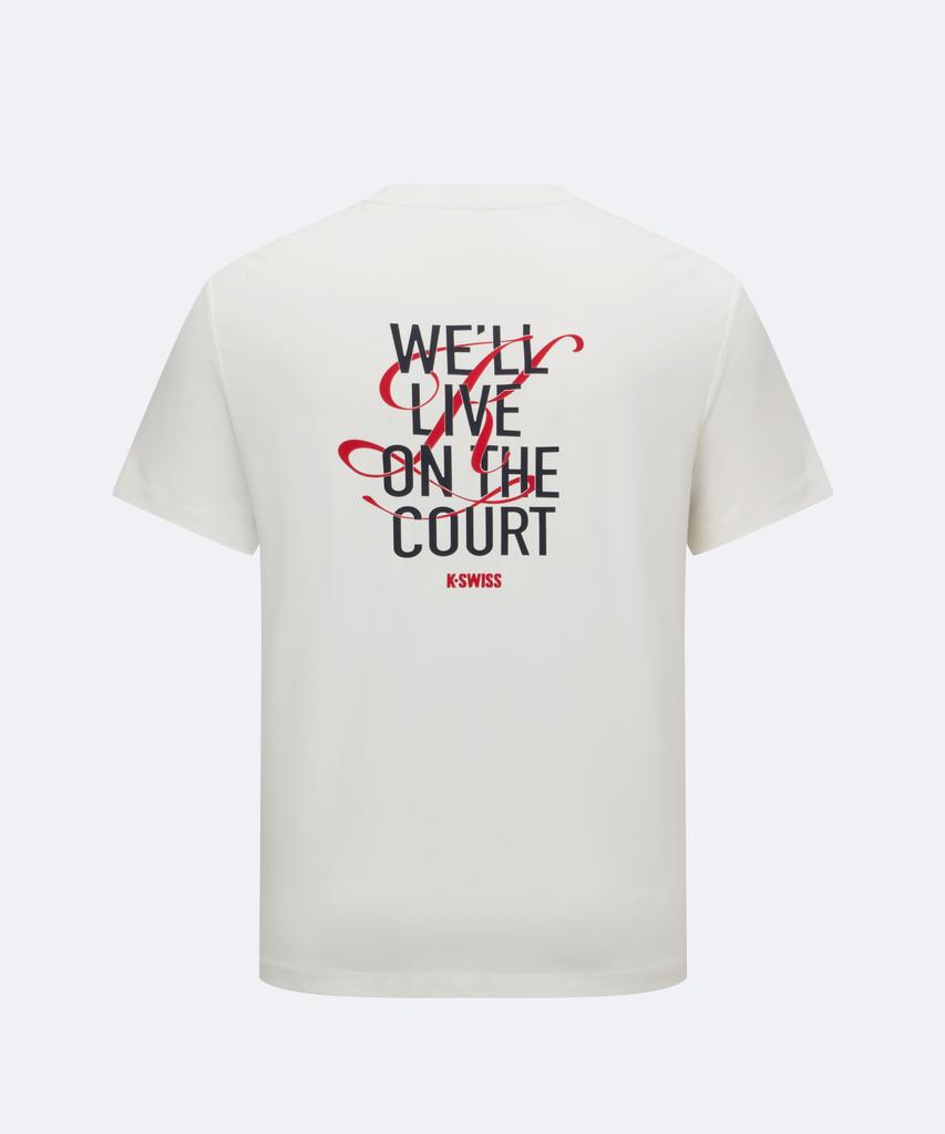 K-SWISS Men'S Silky Tech Graphic Short Sleeve T-Shirt_1Kstsfu002Iv