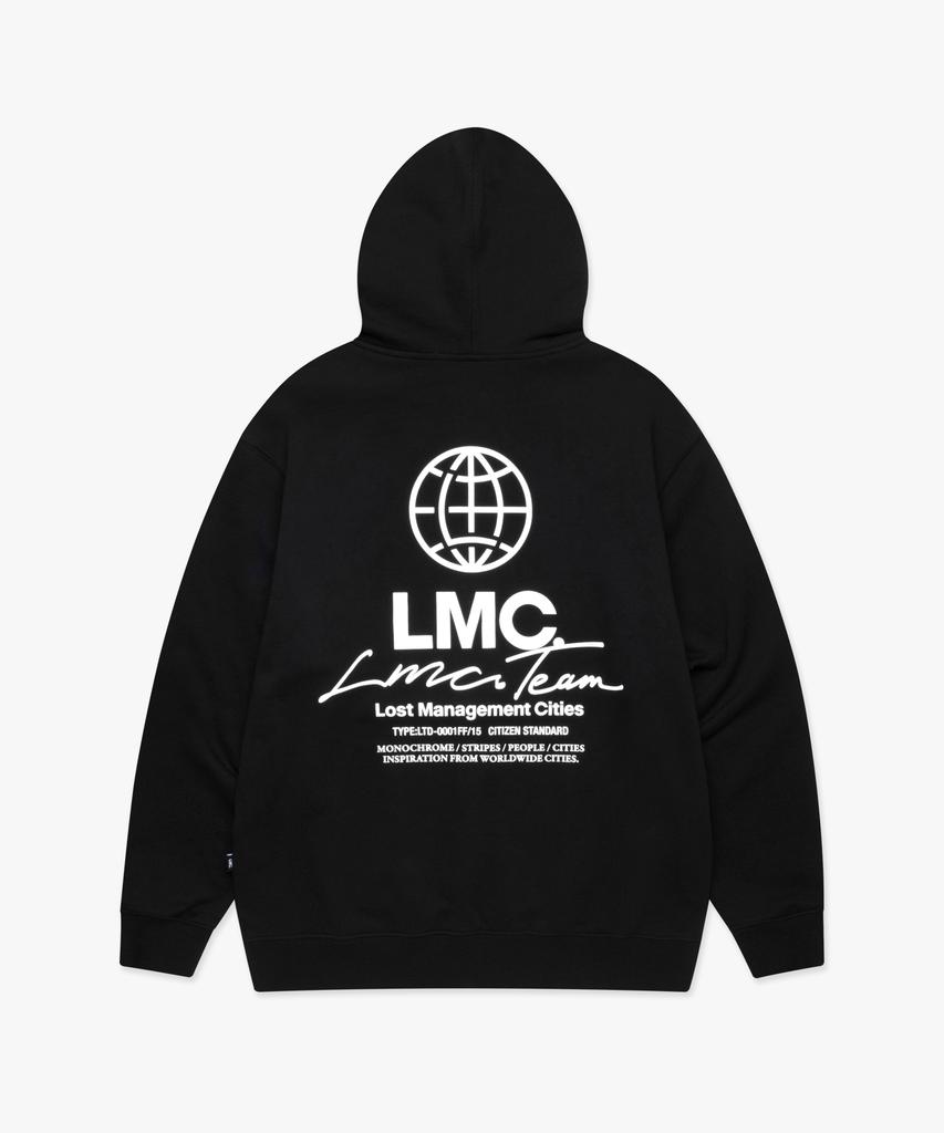 Lmc Signature Комбинированная толстовка на молнии Черная