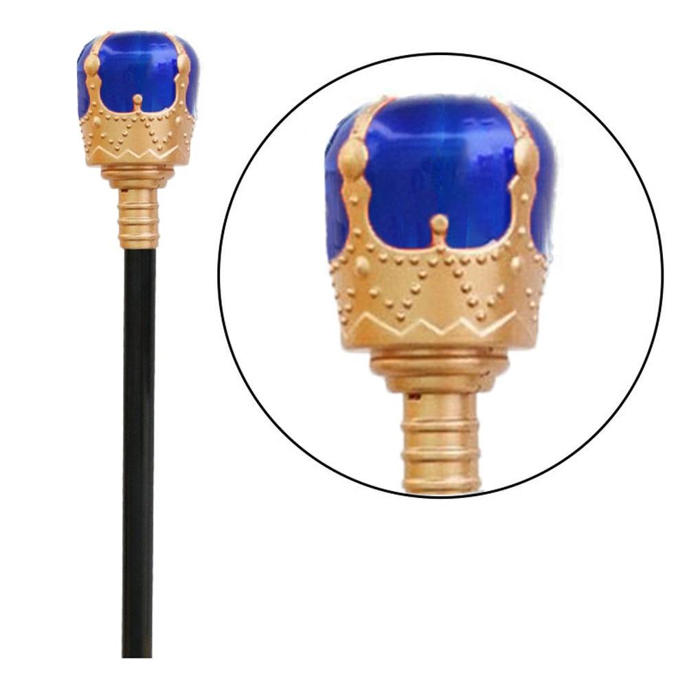 Представление Принцесса Принц Трость Красный/Синий Ручная Палочка Прочный Король Королева Скипетр Gril