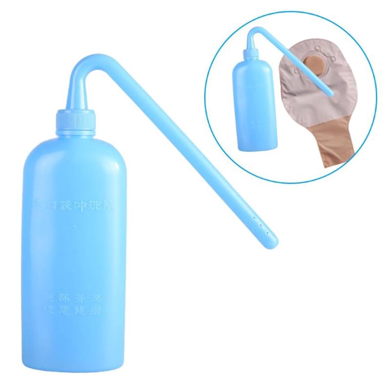 300 мл Женская гигиена Очищающий мешок для колостомы Пластиковая бутылка для промывания Мешочки для стомы