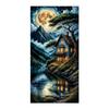 Moon View House Large Size Diamond Painting New Collection Scenery Mountain Castle Diy Full Drill Rhinestone Embroidery Mosaic Cross Stitch Kits