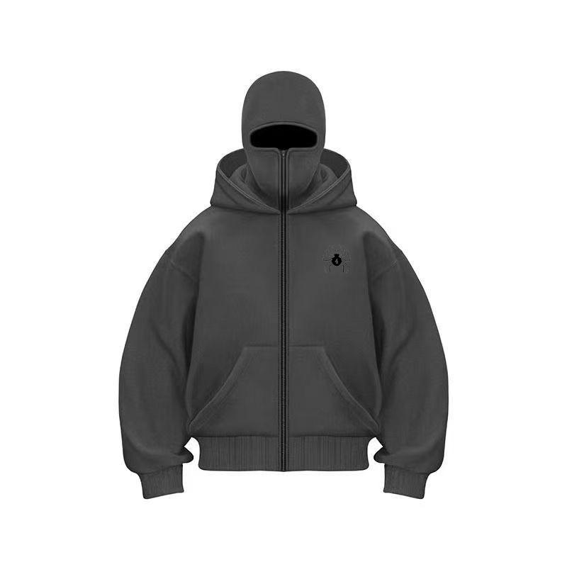 Аниме Hunter X Hunter Косплей Мужская толстовка с капюшоном Свободная куртка Двойная шляпа Спортивная толстовка с капюшоном с длинными рукавами Толстовки для мужчин