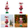 Christmas Doll Decoration Stretchable Cute Standing Doll Decorative Xmas