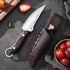 Hand Forged Boning Butcher Knife Slicing Meat Fruit Fish Knife Chef Cleaver Meat Vegetables Kitchen Knives Cooking Knife