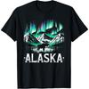 Alaska Day The Last Frontier Alaska Mountain Moose Souvenir T-Shirt(5)