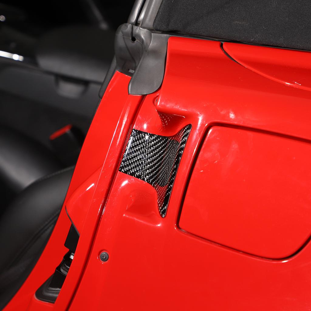 Для Chevrolet Corvette C6 2005-2013 мягкое углеродное волокно автомобильная дверная ручка дверная чаша защитная крышка накладка наклейка автомобиля