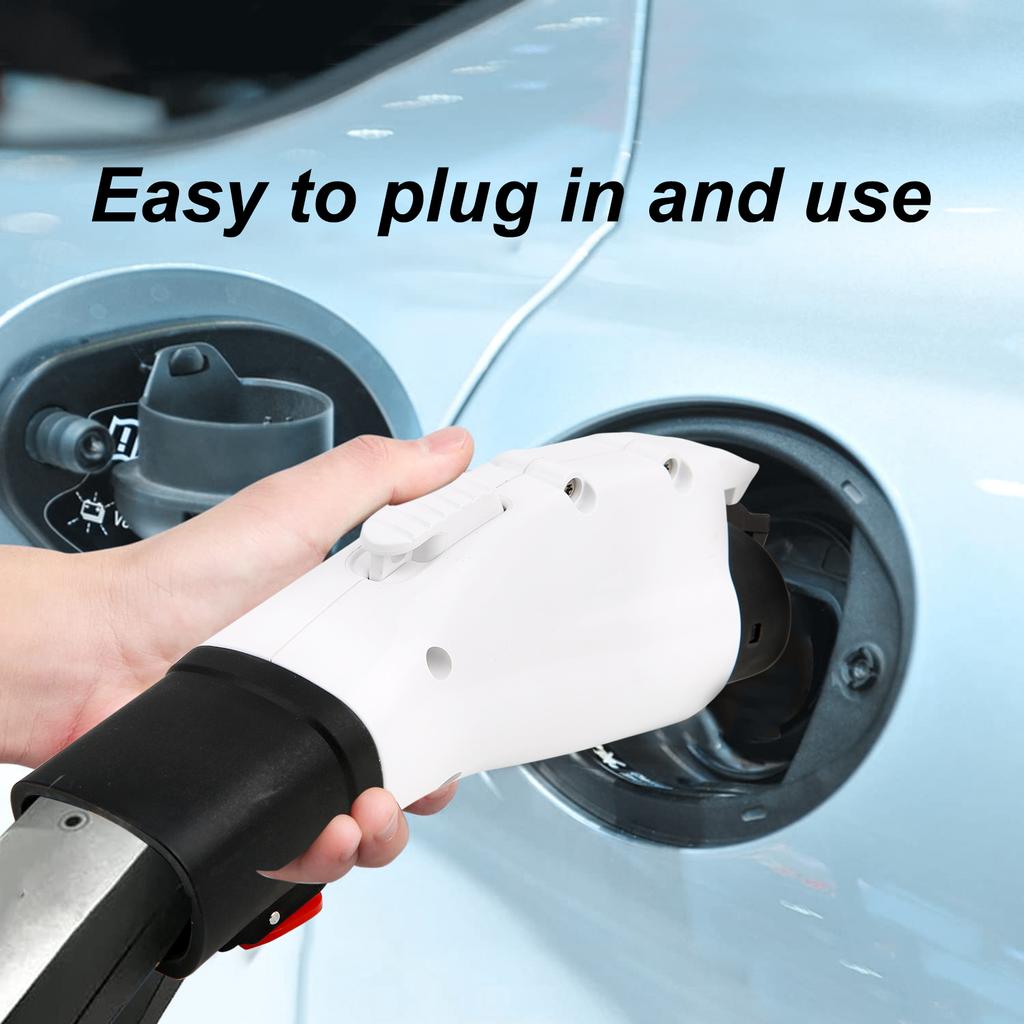 Замена зарядного адаптера для Tesla to J1772 250V 60A Портативный зарядный адаптер белый