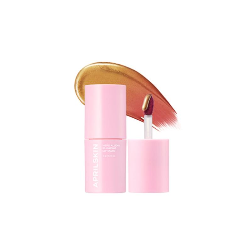 [Aprilskin] Набор Hero Lip Duo - Тинт для объема и Блеск Hero Glaze | Стойкий Увлажняющий Сияющий Тинт для Губ и Топпер