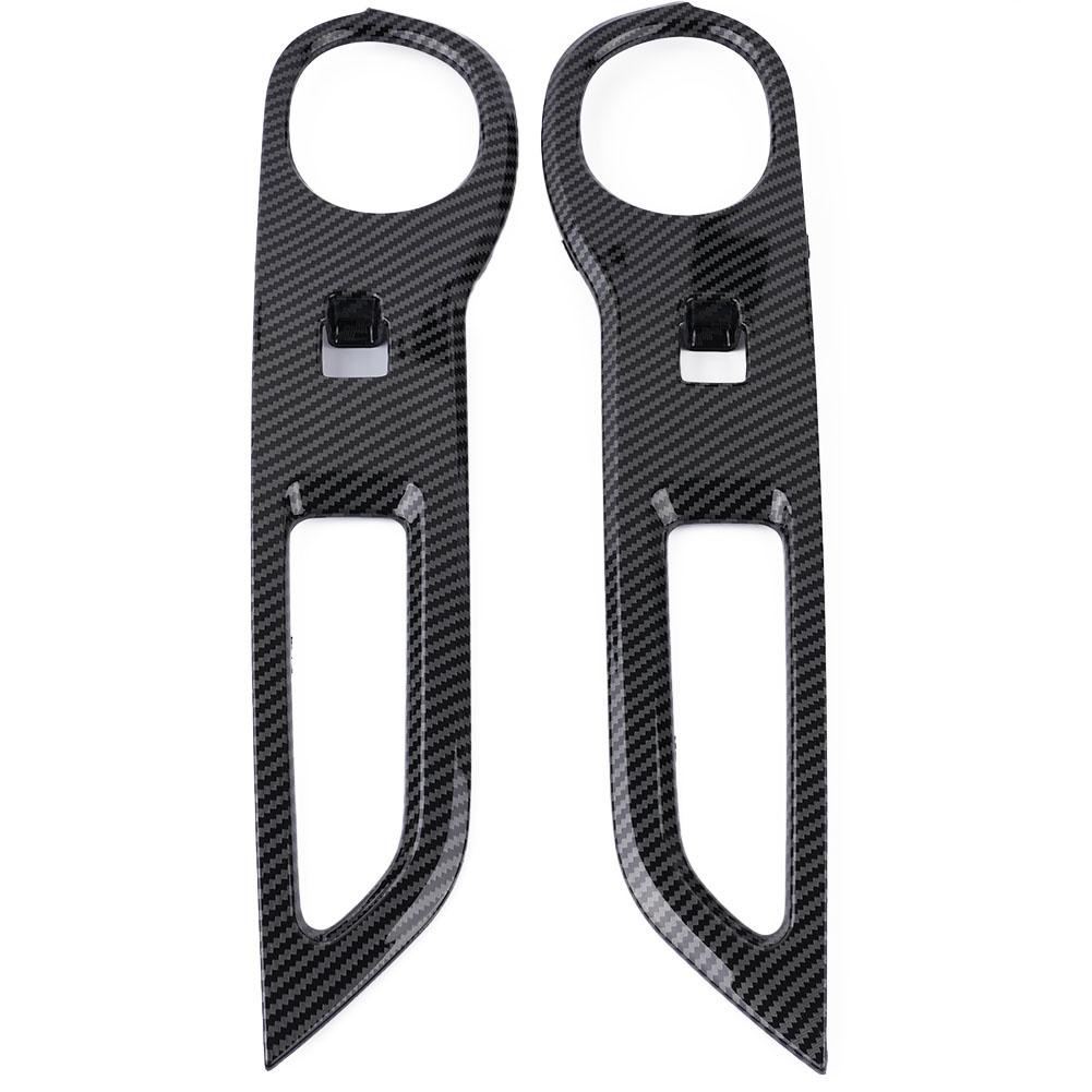 Модная отделка переключателя панели ABS, простая установка, защита от царапин, подходит для Hyundai Santa Cruz 2022, комплект из 6 шт.