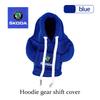 ptncy6 For Skoda Car Logo Gear Shift Knob Cover Hoodie Manual Gear Sweatshirt Decoration Kamiq MK3 Roomster Rapid Kodiaq Karoq Fabia