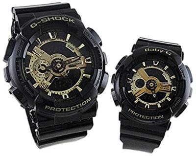 Производитель часов CASIO 1 Включенная специальная коробка для пары часов Casio Watch x Baby G Pair Watch [Casio] G-Shock GA-110GB-1AJFBA-110-1AJF Женские Мужские [Товар]