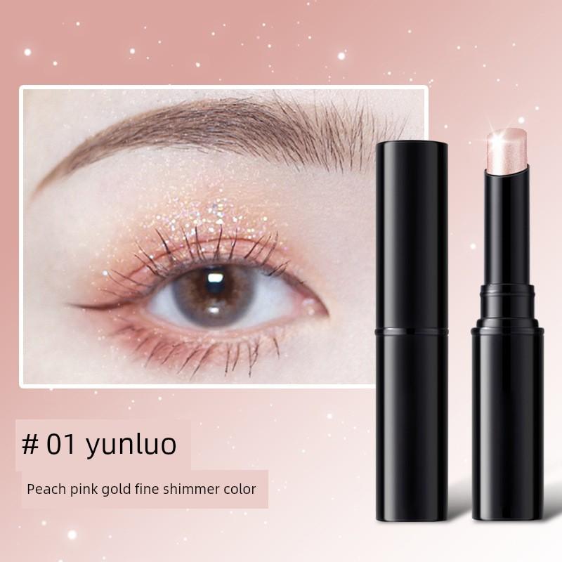 Lazy Eyeshadow Pen, One-Touch Eyeshadow Stick, Highlighter and Contouring 3-in-1, Internet Celebrity Hot Item, Highlighter Stick for Women