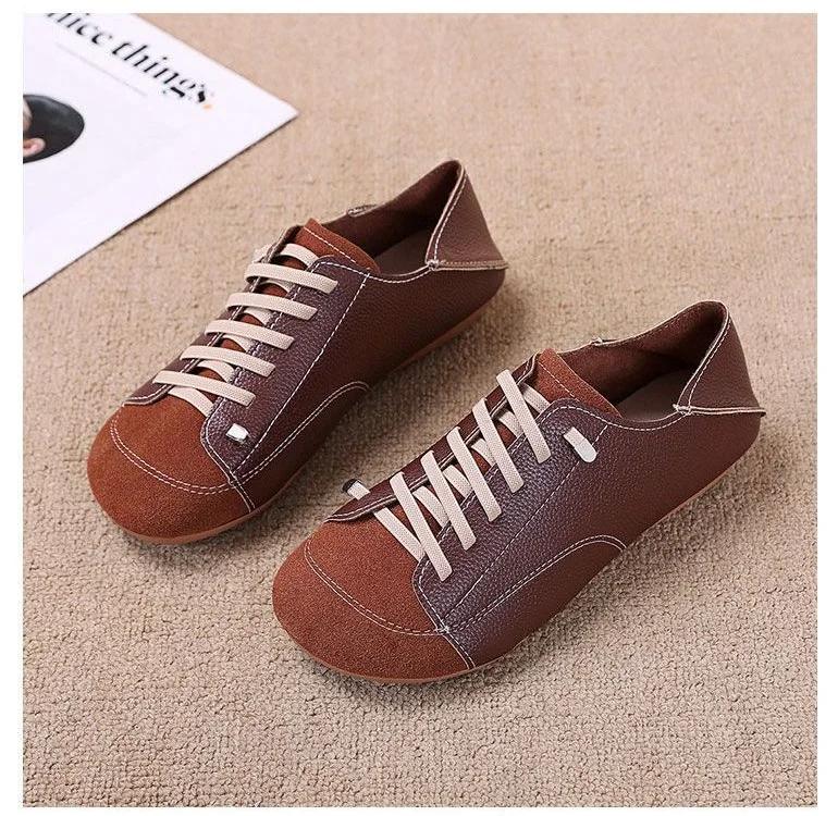 Широкий носок JK Shoes женские кроссовки на шнуровке для девочек Harajuku полутапочки женские мюли из искусственной кожи вулканизированные кроссовки новые