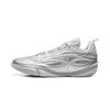Li Ning Амортизирующие Скользкие Устойчивые к истиранию Дышащие Упругие Сцепление Низкие Баскетбольные Кроссовки Мужские Серебристые ABAV045-15