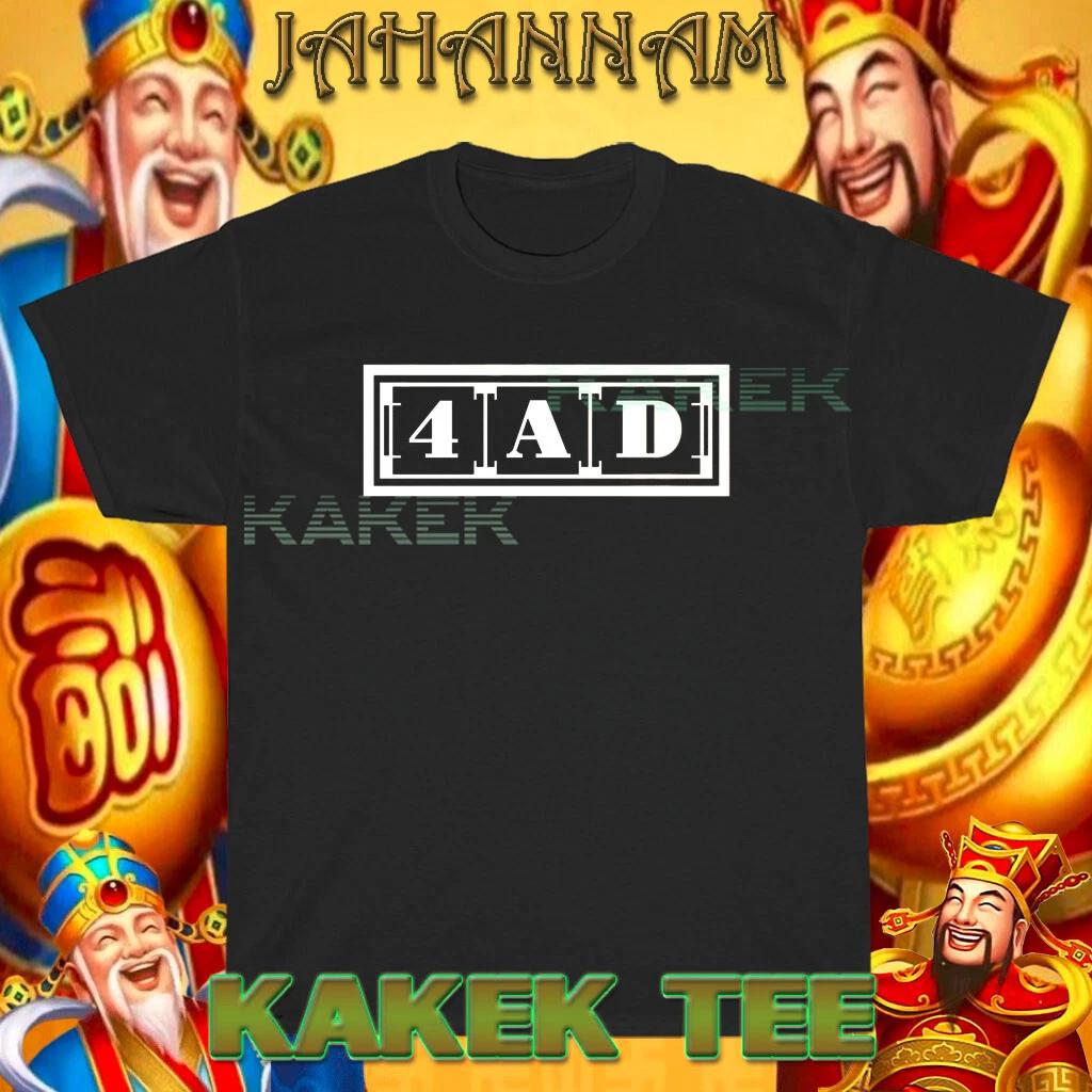 New Shirt 4AD Record Logo Funny T shirt USA Size S to 5XL