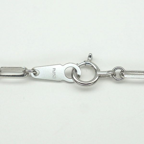 Pt850 ожерелье платина Milano Spartacus 50 см ожерелье цепь Pt850 Pt850 платина [APRE]