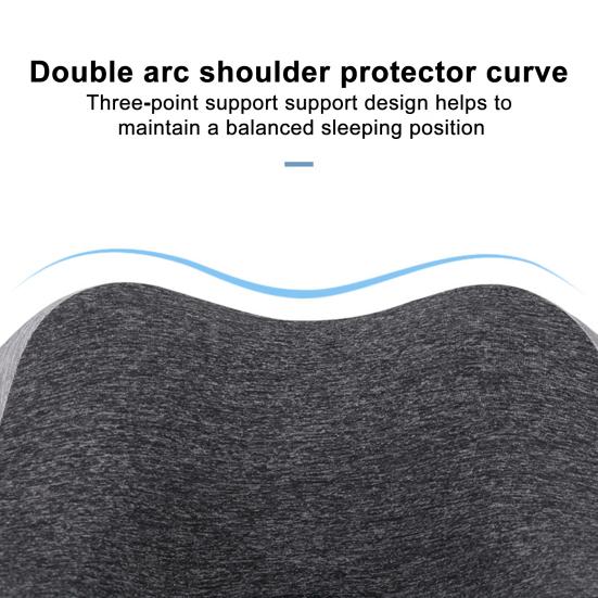 U-образная подушка из пены с эффектом памяти, дорожная подушка для шеи, удобная поддержка шеи, подушка для автомобилей, поездов, домашнего офиса