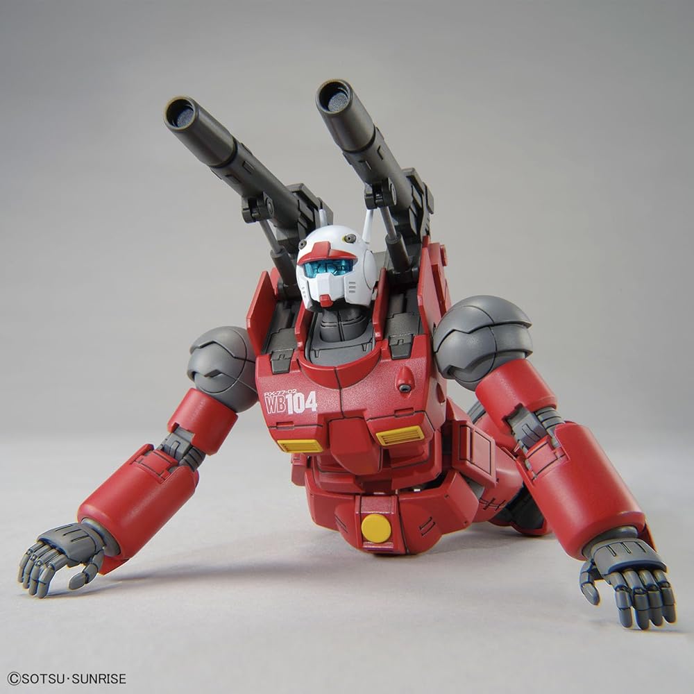 Bandai Spirits HG Gundam Cucuruz Doan's Island Gun Cannon 1/144 Scale Model Kit Pre-painted Assembly Required