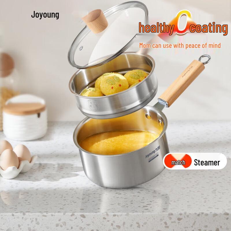 Joyoung Молочник из нержавеющей стали 316L с паровой вставкой