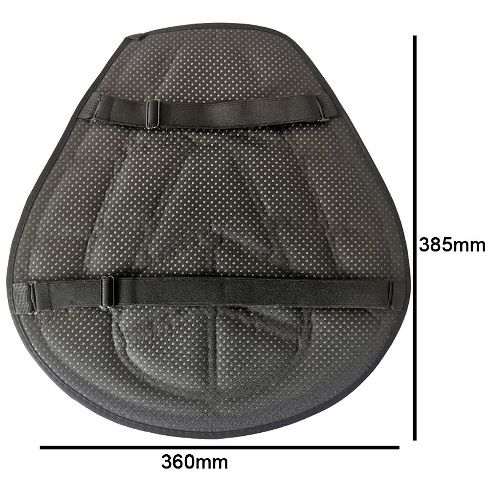 Motorcycle Seat Cushion 3D Shock Absorption Seat Pad Cushion Water Resistant Seat Cover Comfortable & Breathable