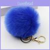 Очаровательный высококачественный пушистый брелок-помпон из кроличьего меха для стильных брелоков и сумок
