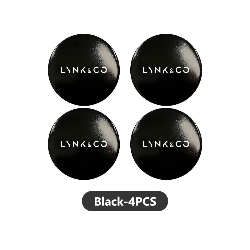 For LYNK&CO 4pcs 56mm Car Wheel Center Hub Cap Stickers Car Styling Accessories EM-P 01 05 03 09 02 04 06 07 08 PHEV MHEV