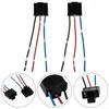 10 Grams Socket 12/24V 2 X 2pcs 3 Pin Connector Headlight