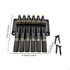 Headless Electric Guitar Bridge Replace,Sturdy Professional Easy Installation Practical
