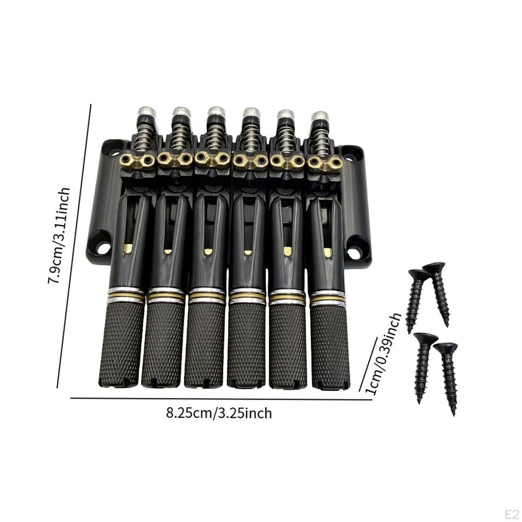 Headless Electric Guitar Bridge Replace,Sturdy Professional Easy Installation Practical