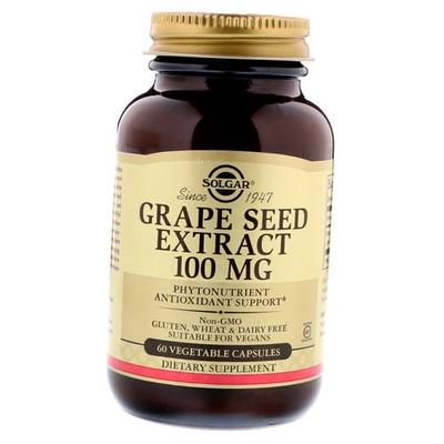 Экстракт виноградных косточек, Grape Seed Extract 100, 60вегкапс (71313003)