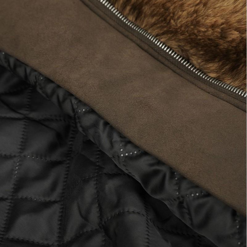 Unisex Retro Streetwear Fleece-Lined Hooded Zip-Up Cotton Puffer Jacket Winter Warmth Casual Wear