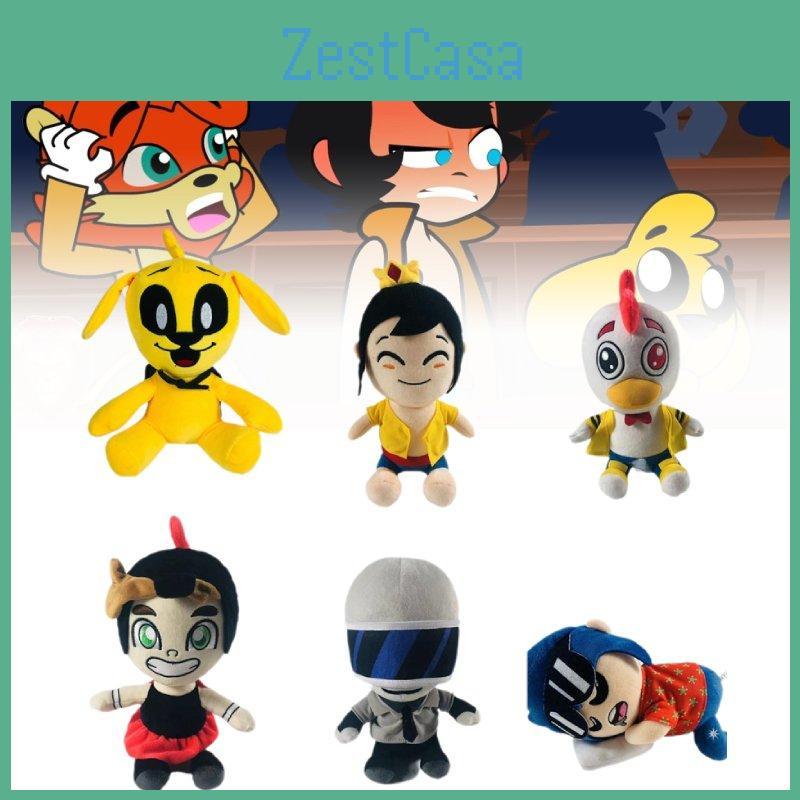 Очаровательная плюшевая игрушка Маска Желтого Пса Майккрека 25 см Мягкая и Удобная для Детей