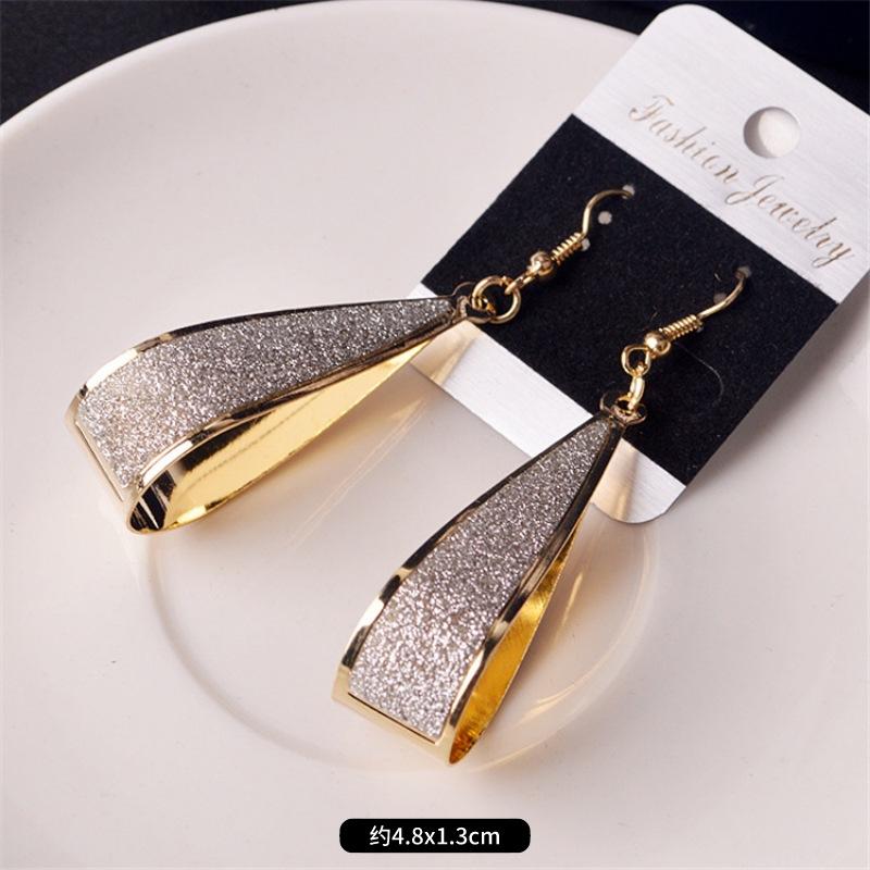 Модные преувеличенные нишевые темпераментные серьги с бахромой, ретро, личностные, универсальные серьги с пайетками, женские длинные украшения для ушей