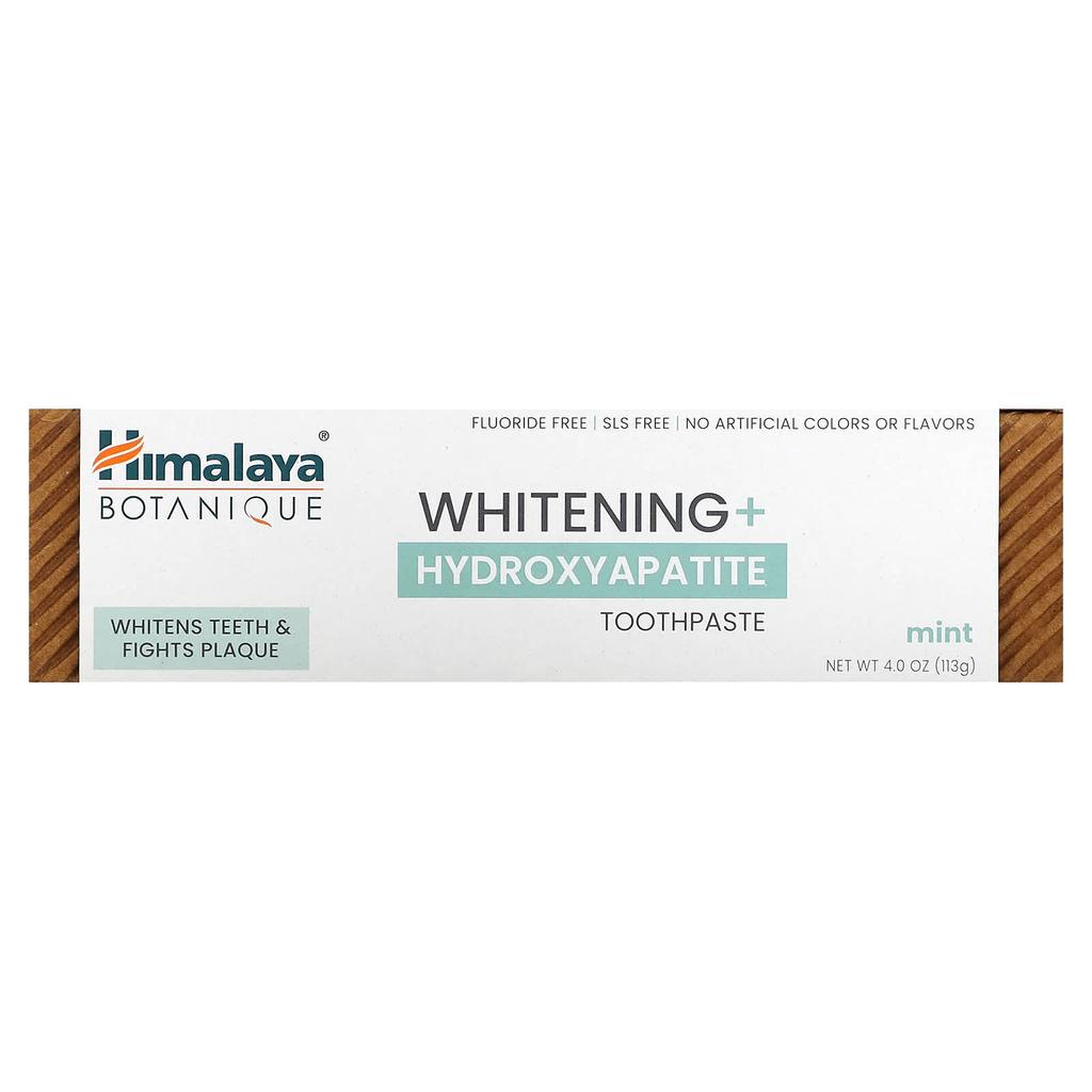 Himalaya Зубная паста «Отбеливание + гидроксиапатит», мята, 4 унции (113 г)
