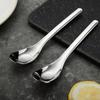 Нержавеющая сталь утолщение ложка креативная длинная ручка отель тушеное мясо ложка половник суп домашняя кухня основные инструменты