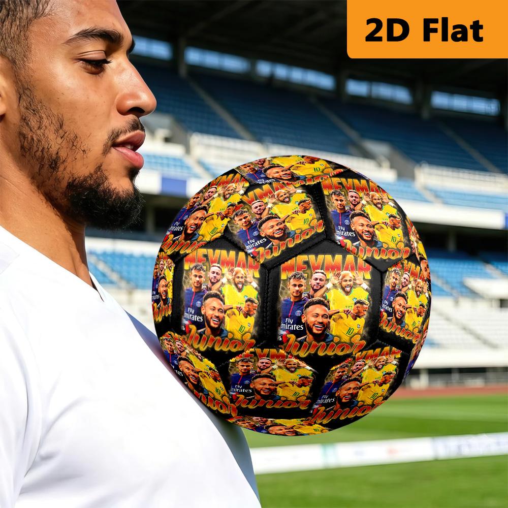 Vibrant Brazil Soccer Spirit Soccer Ball Suitable for both training and competition Very elastic